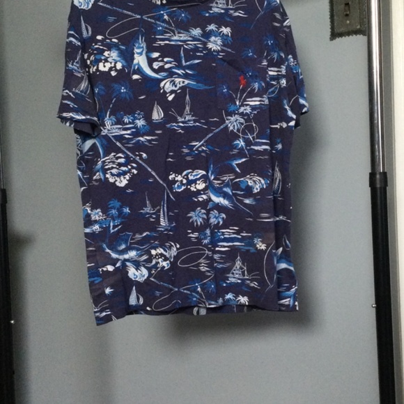 RALPH LAUREN Nautical T-SHIRT New Without Tags - Picture 12 of 12